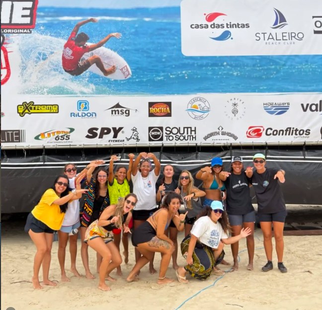 Mulheres da Litoral/SE por Elas reunidas na praia