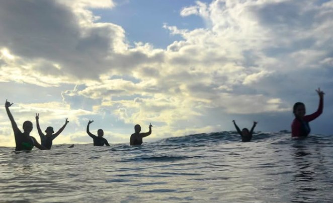 Mulheres da Litoral/SE por Elas reunidas na praia